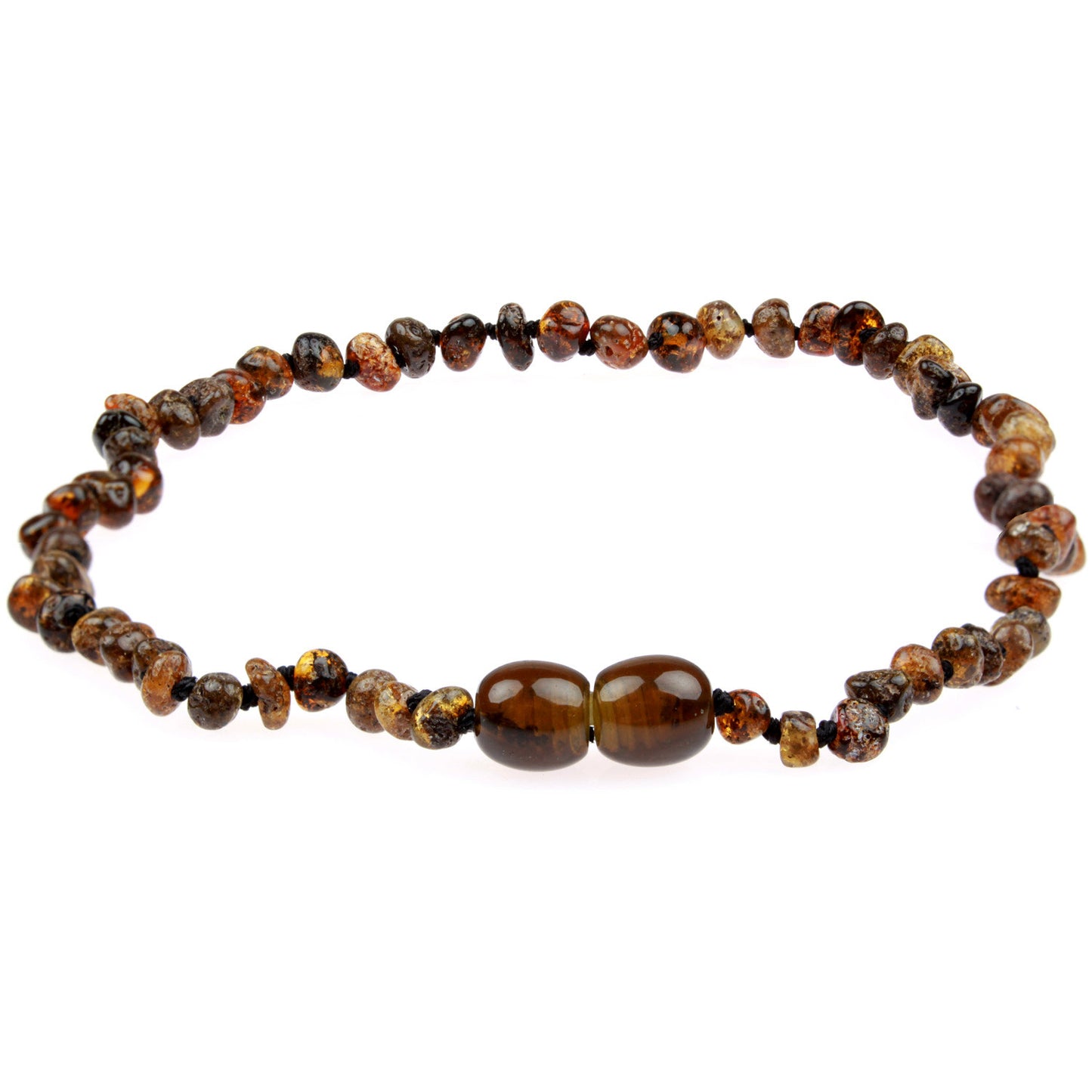 Baltic Amber Teething Necklace - Powell's Owls