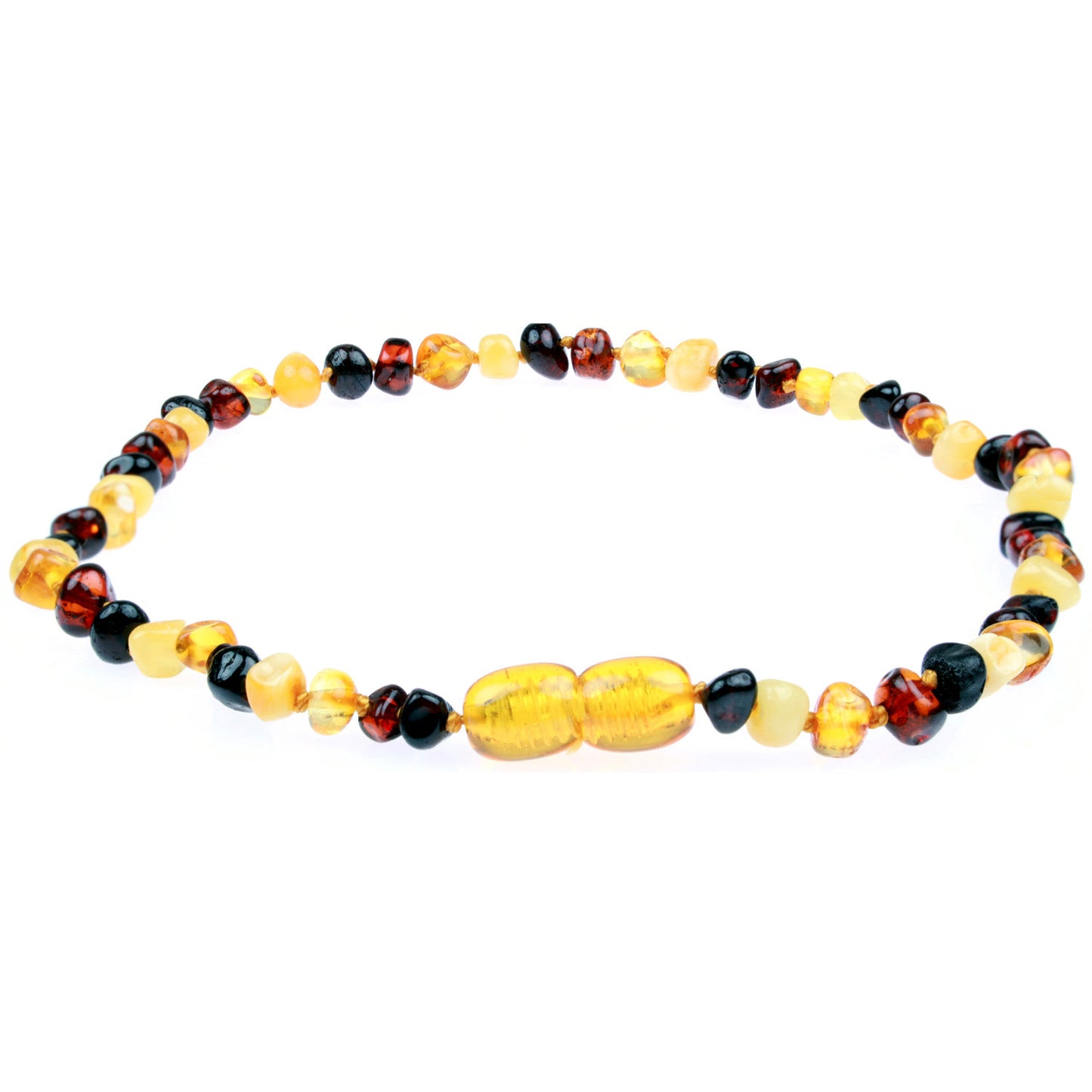 Baltic Amber Teething Necklace - Powell's Owls