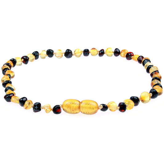 Baltic Amber Teething Necklace - Powell's Owls