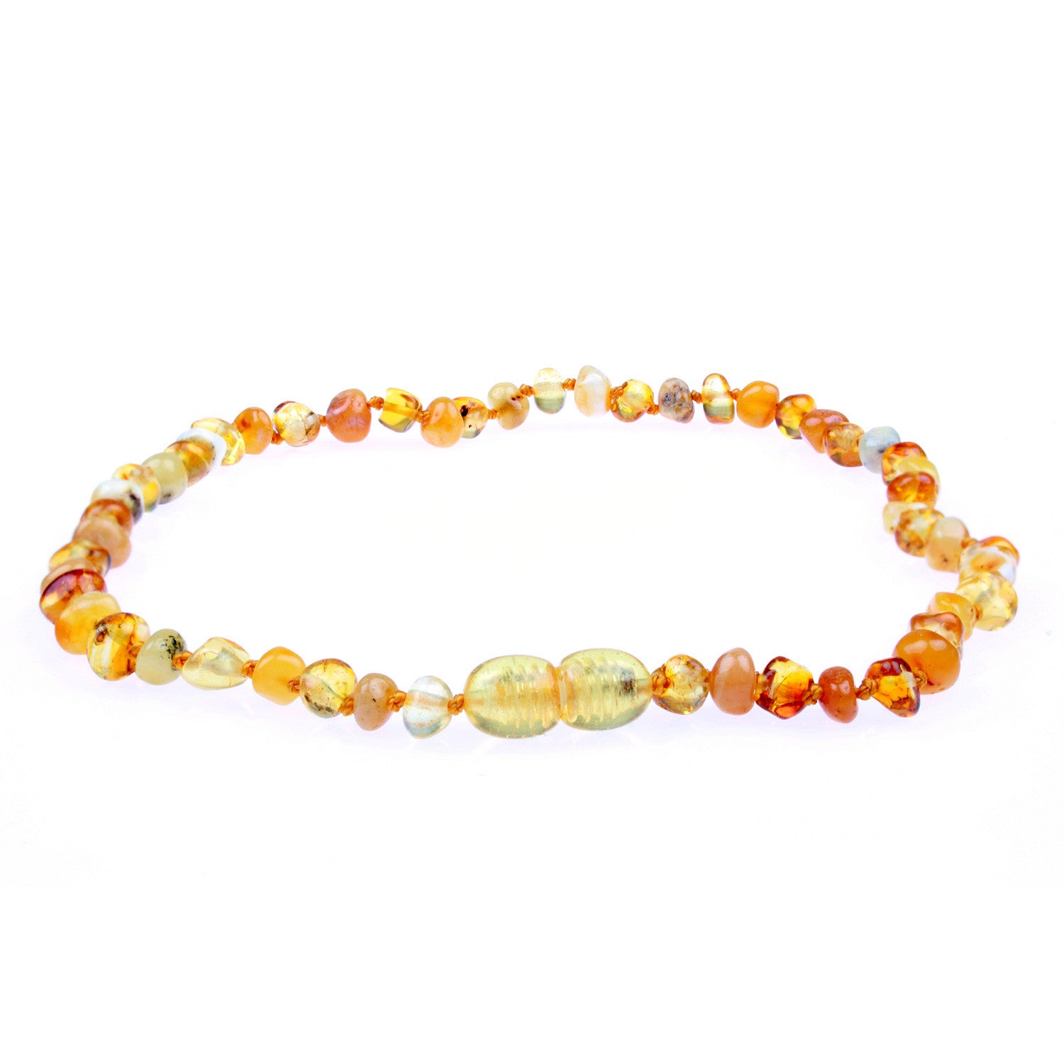 Baltic Amber Teething Necklace - Powell's Owls