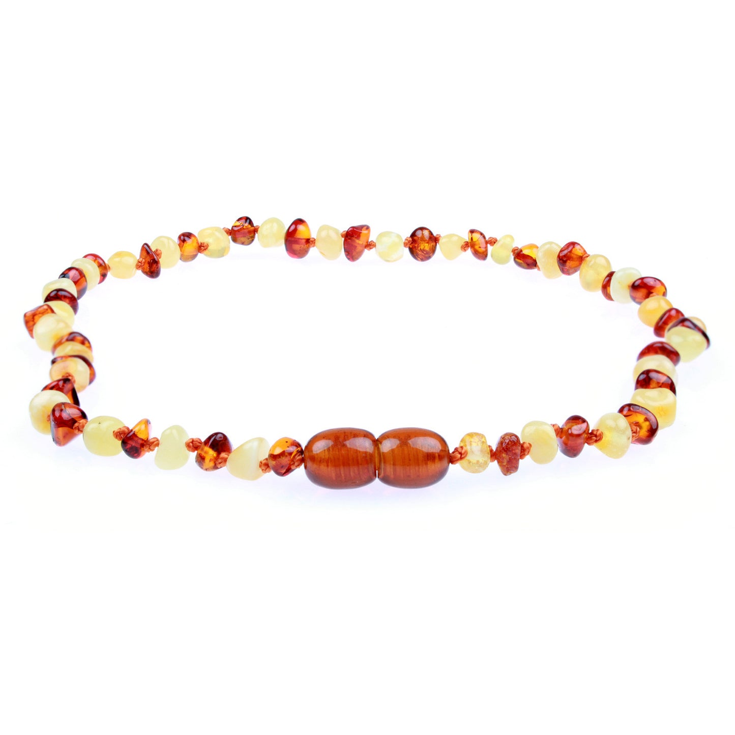 Baltic Amber Teething Necklace - Powell's Owls