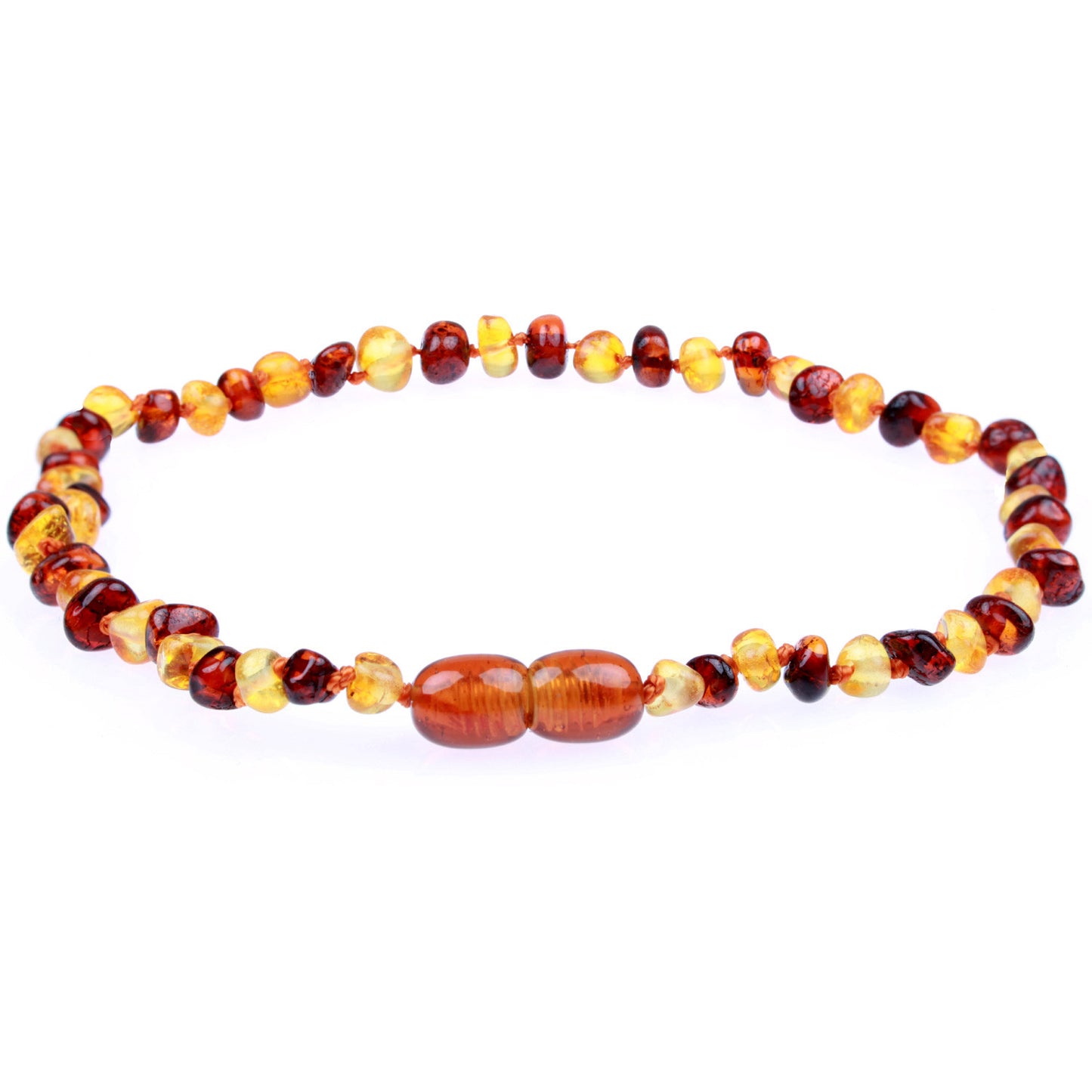 Baltic Amber Teething Necklace - Powell's Owls
