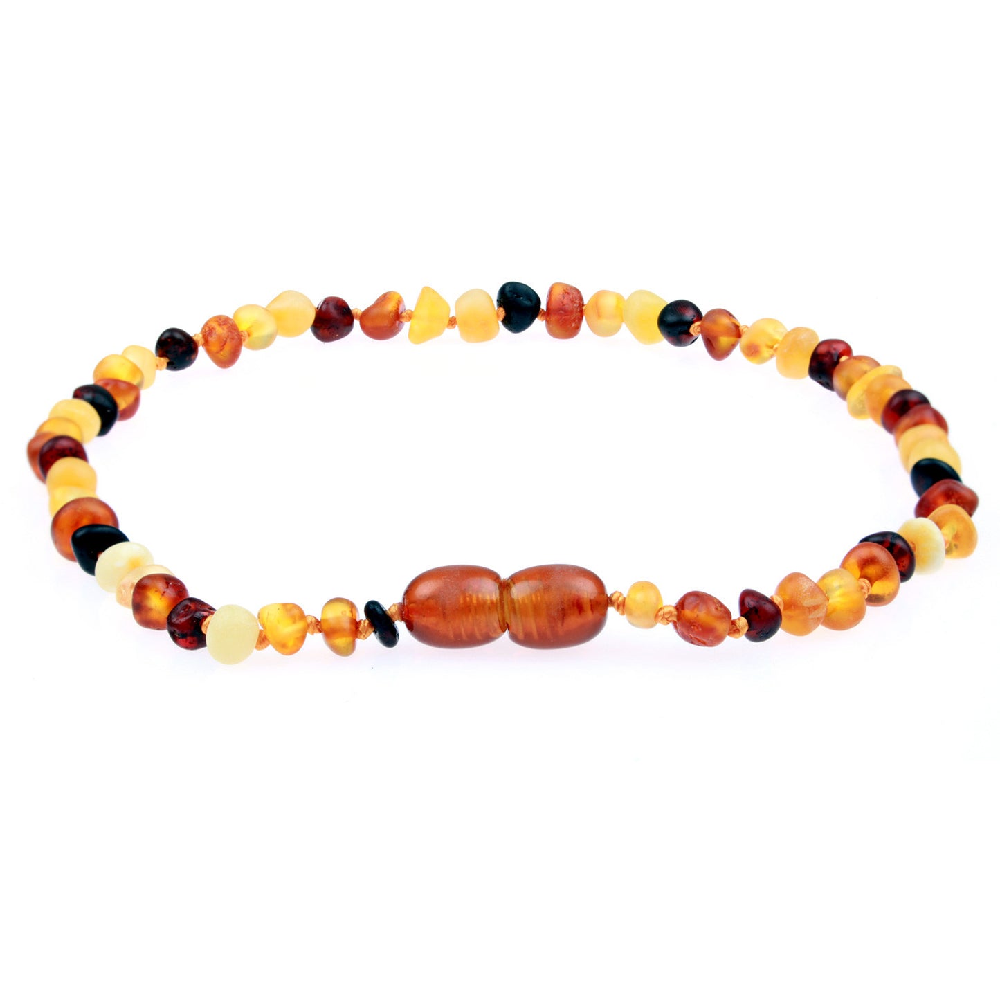 Baltic Amber Teething Necklace - Powell's Owls