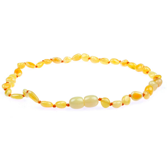 Baltic Amber Teething Necklace - Powell's Owls