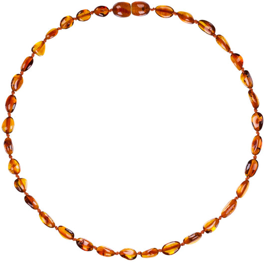 Baltic Amber Teething Necklace - Powell's Owls