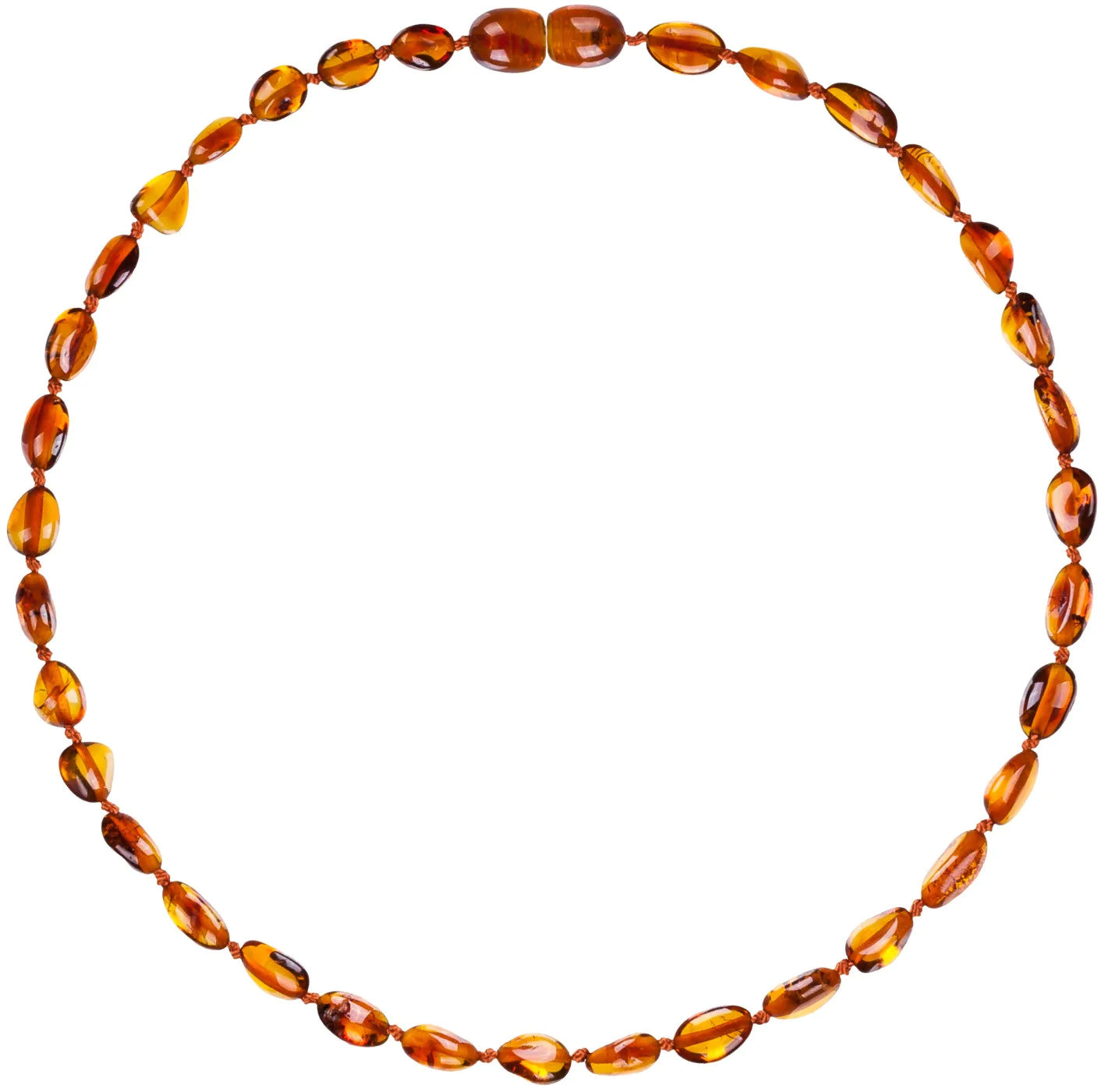 Baltic Amber Teething Necklace - Powell's Owls