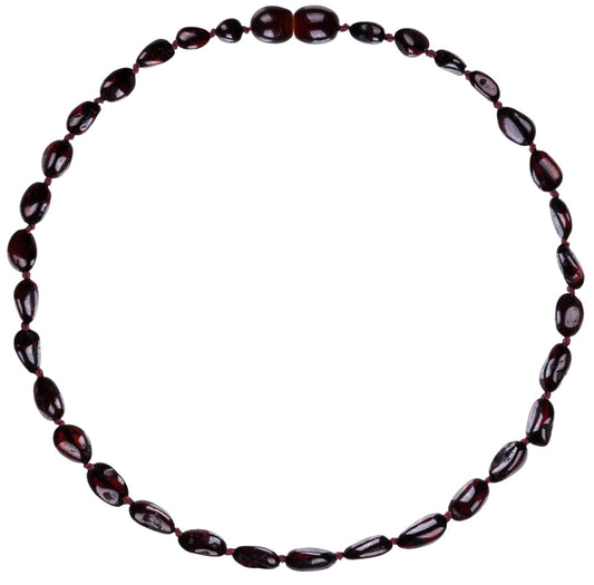 Baltic Amber Teething Necklace - Powell's Owls