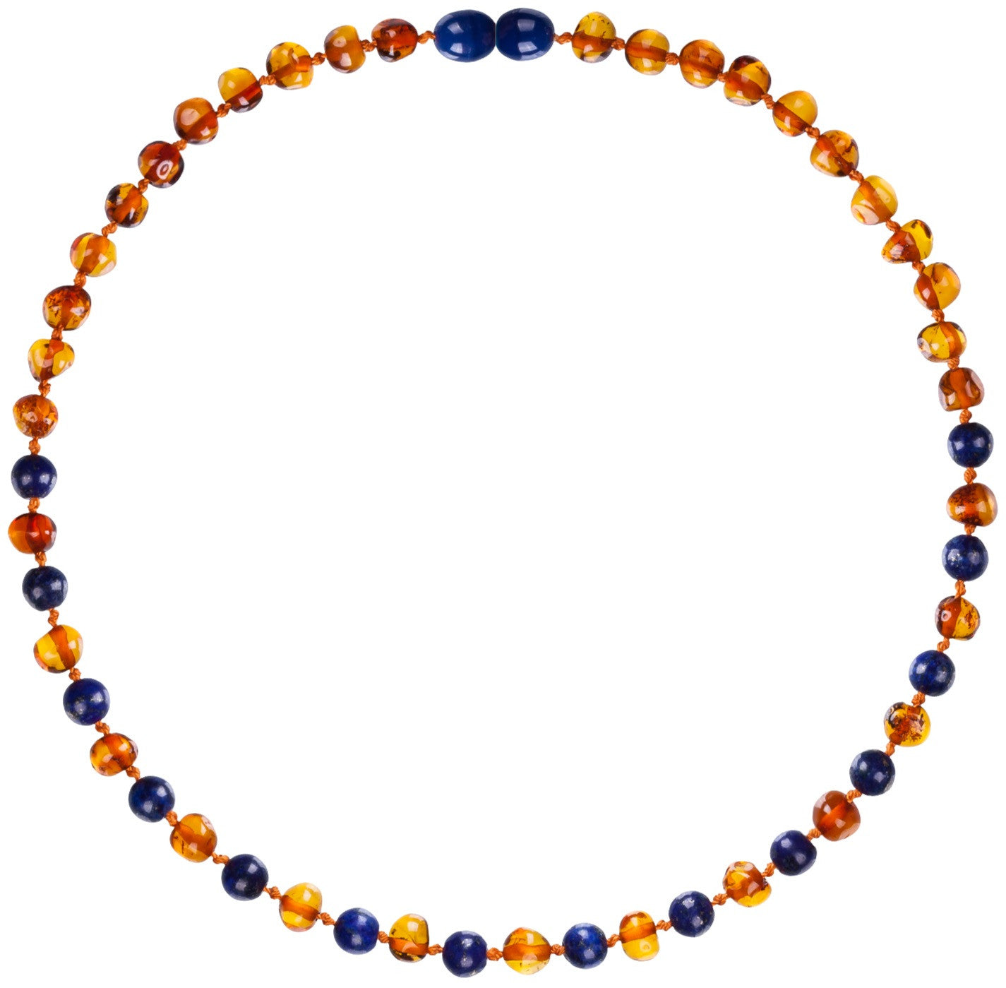 Baltic Amber Teething Necklace - Powell's Owls