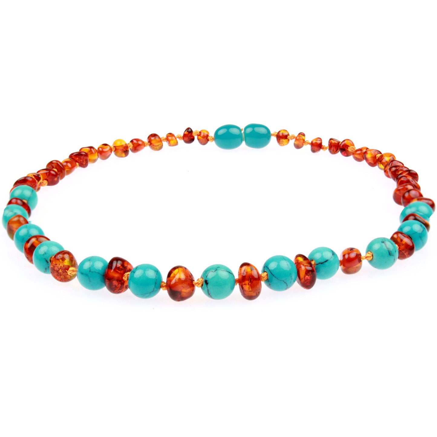 Baltic Amber Teething Necklace - Powell's Owls