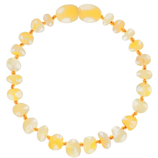 Baltic Amber Teething Necklace - Powell's Owls