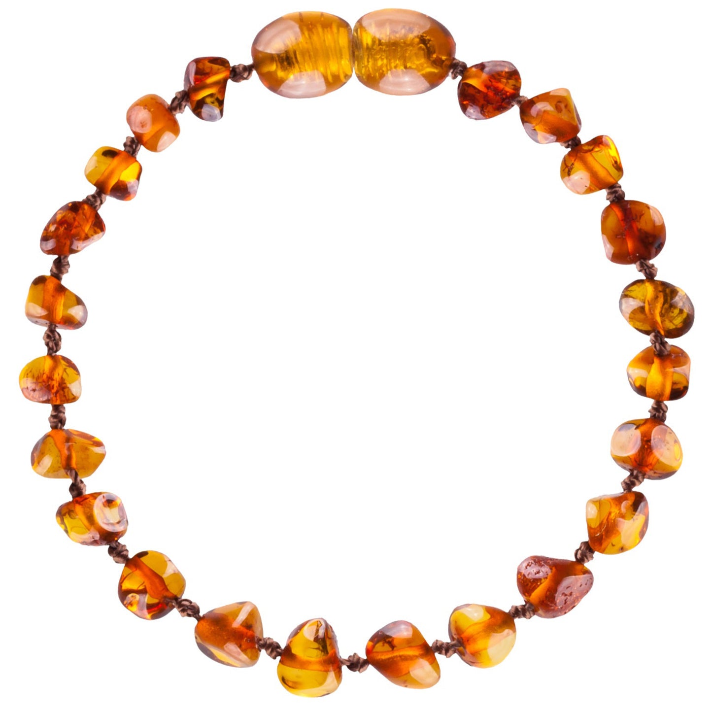 Baltic Amber Teething Necklace - Powell's Owls