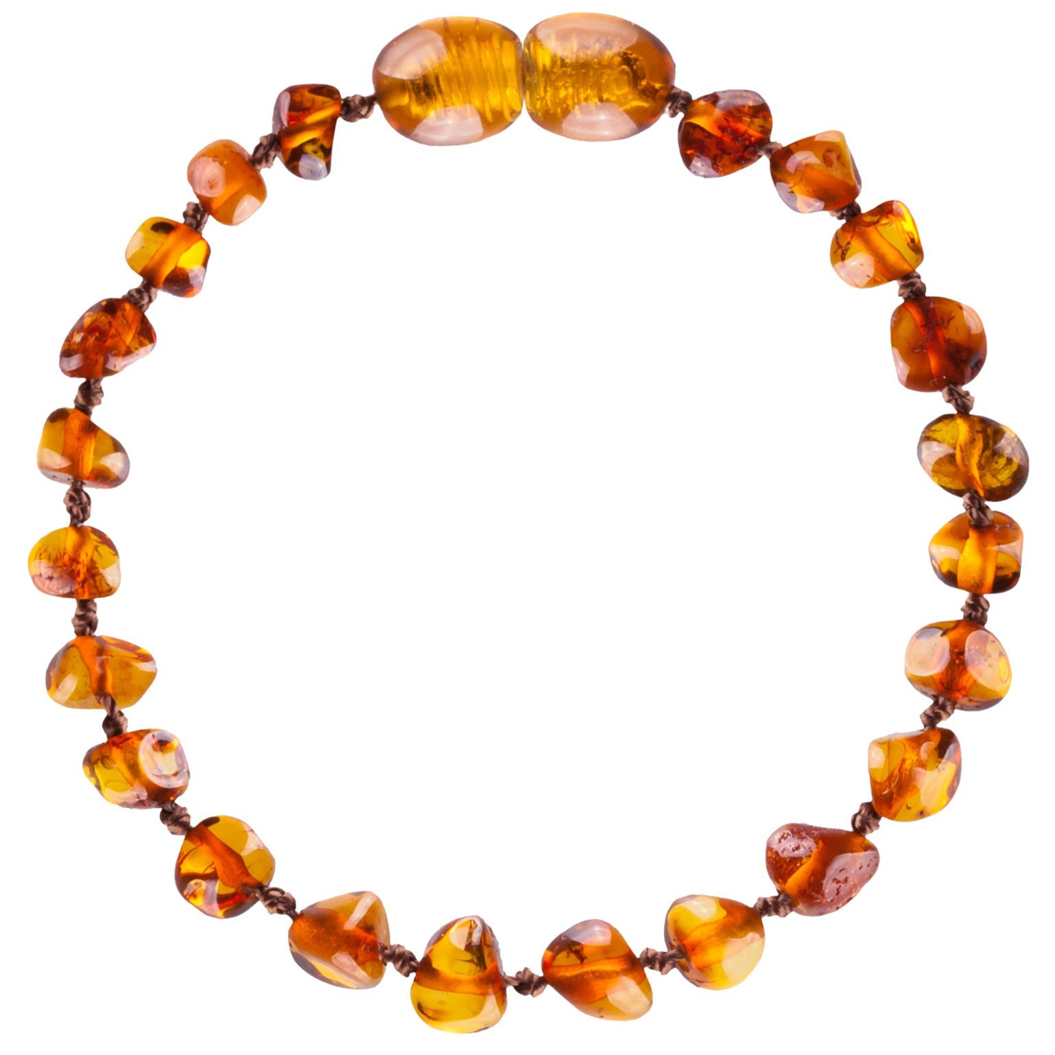 Baltic Amber Teething Necklace - Powell's Owls