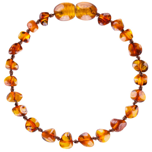 Baltic Amber Teething Necklace - Powell's Owls