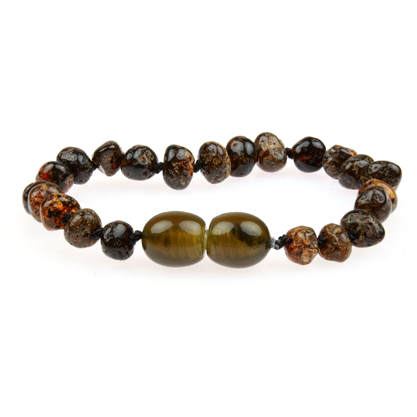 Baltic Amber Teething Necklace - Powell's Owls