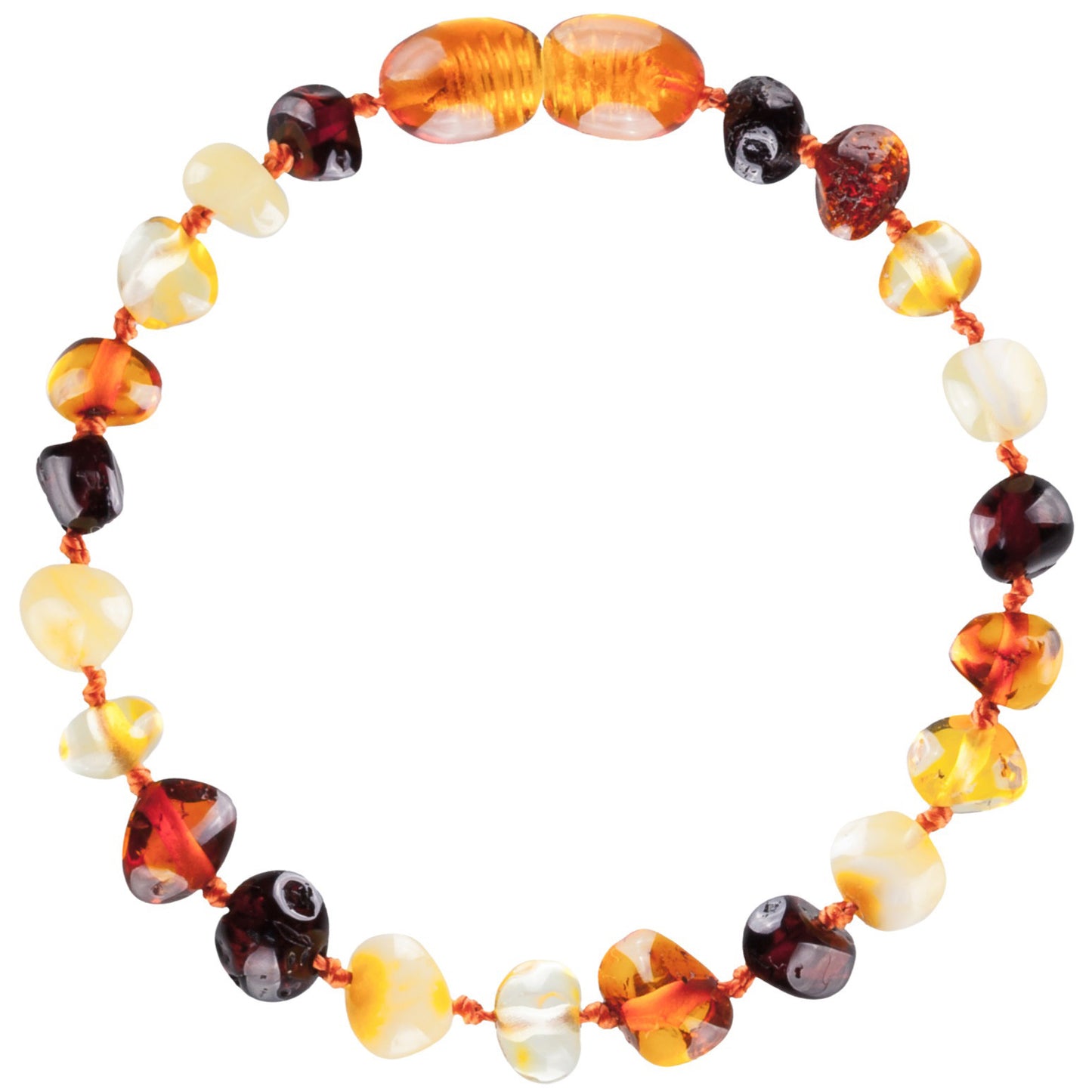 Baltic Amber Teething Necklace - Powell's Owls