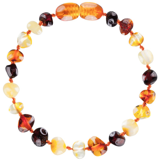 Baltic Amber Teething Necklace - Powell's Owls