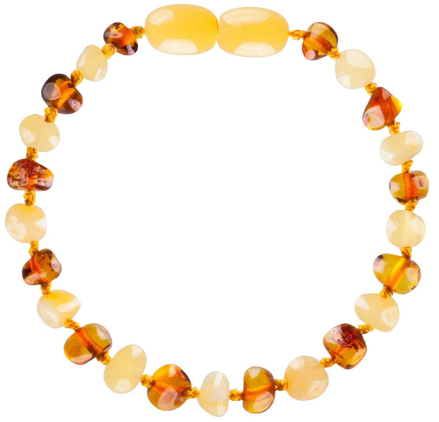 Baltic Amber Teething Necklace - Powell's Owls