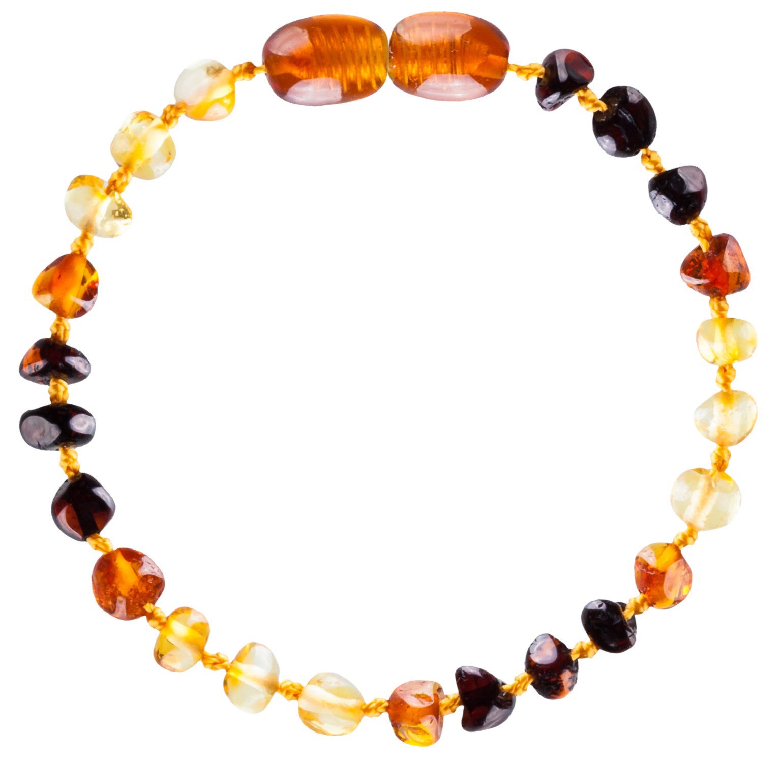 Baltic Amber Teething Necklace - Powell's Owls