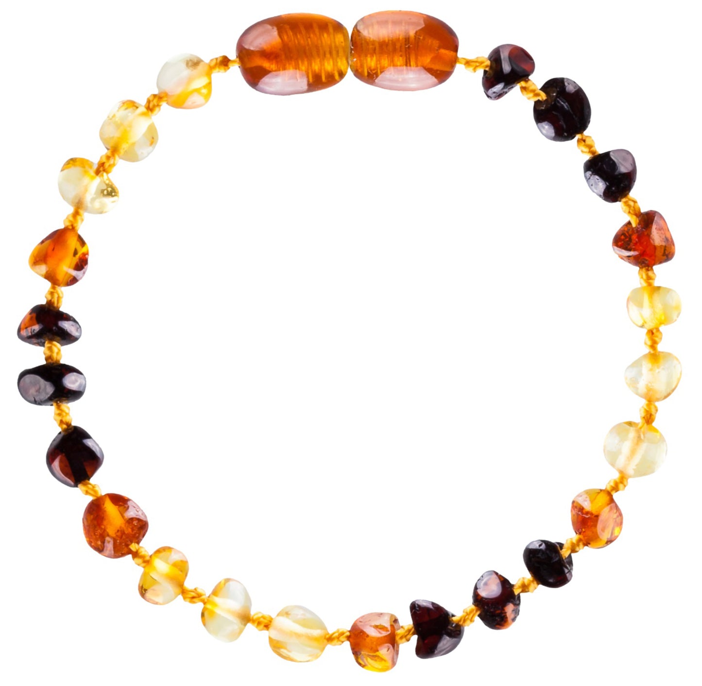Baltic Amber Teething Necklace - Powell's Owls