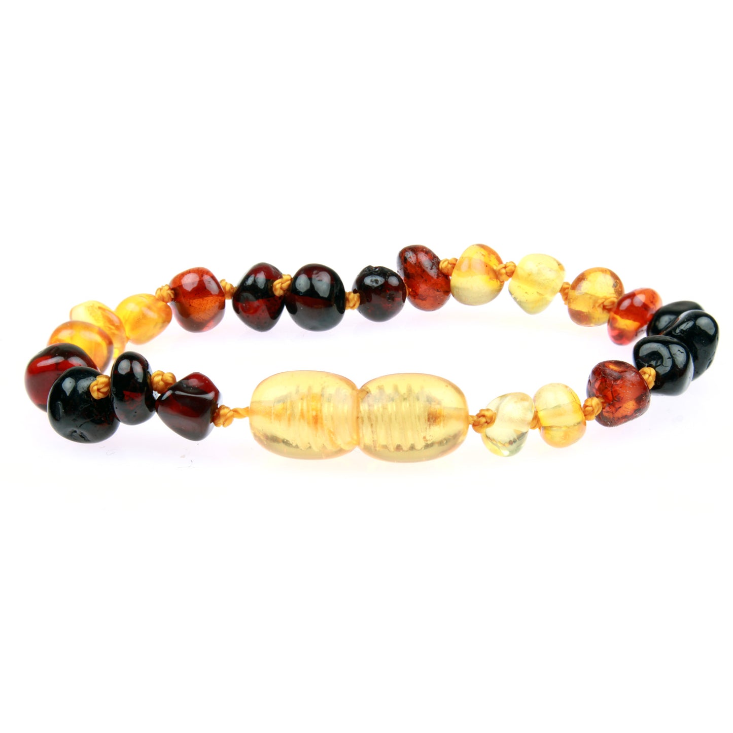 Baltic Amber Teething Necklace - Powell's Owls