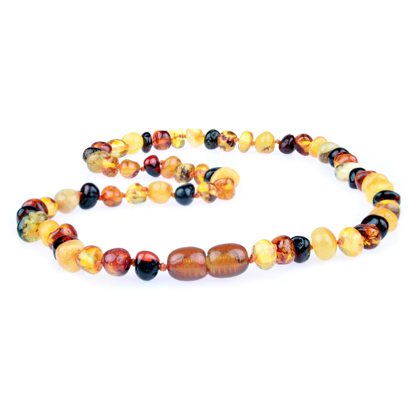 Baltic Amber Teething Necklace - Powell's Owls