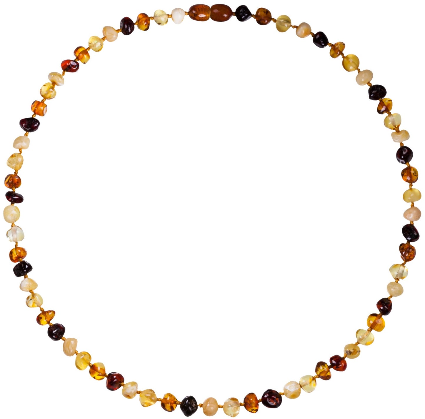 Baltic Amber Teething Necklace - Powell's Owls