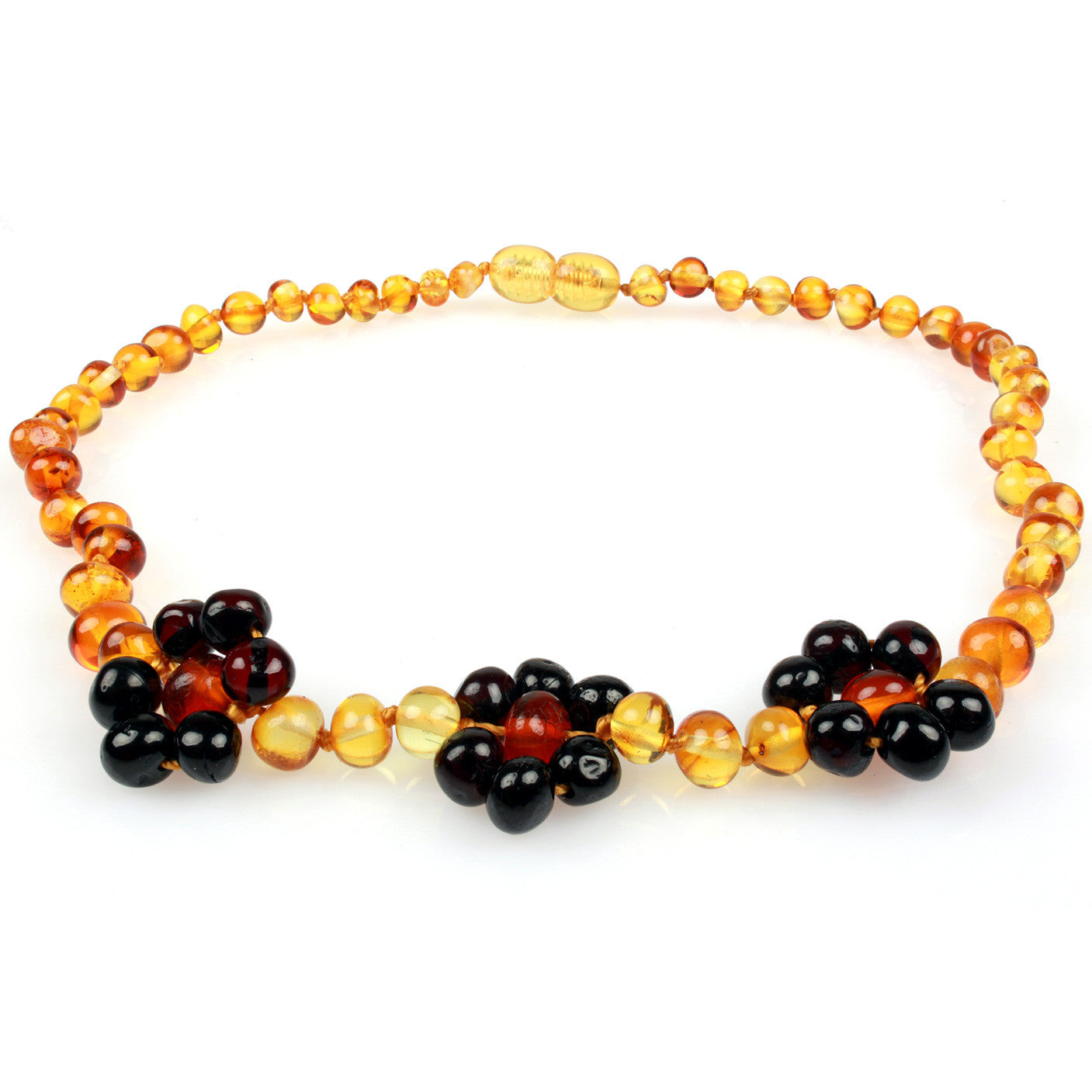 Baltic Amber Teething Necklace - Powell's Owls