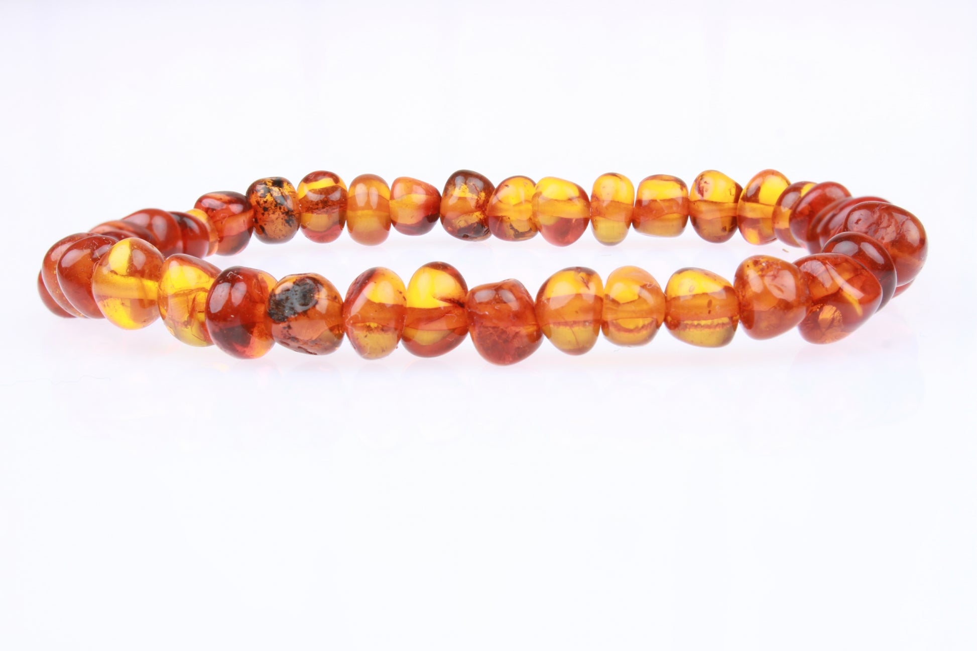 Baltic Amber Teething Necklace - Powell's Owls