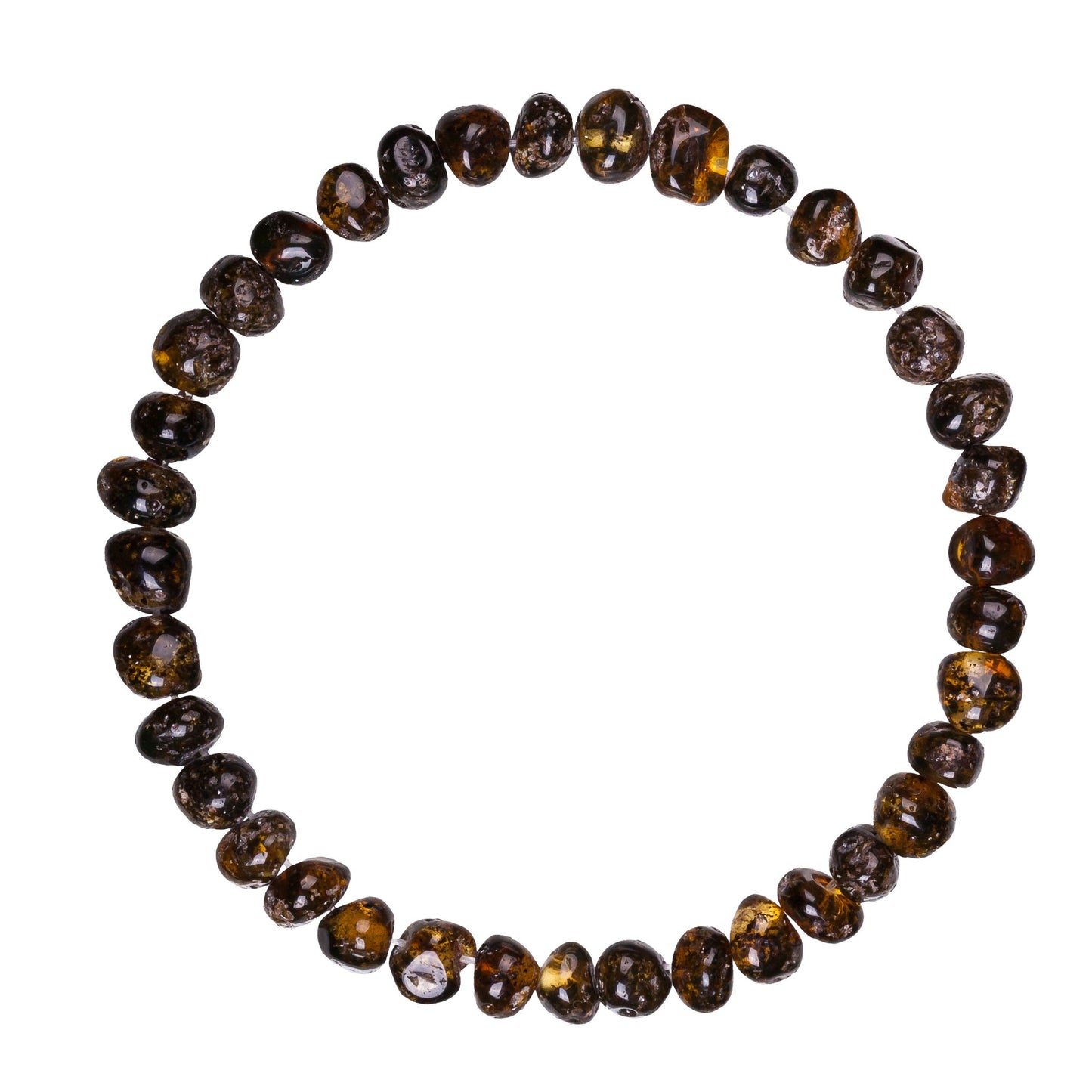 Baltic Amber Teething Necklace - Powell's Owls