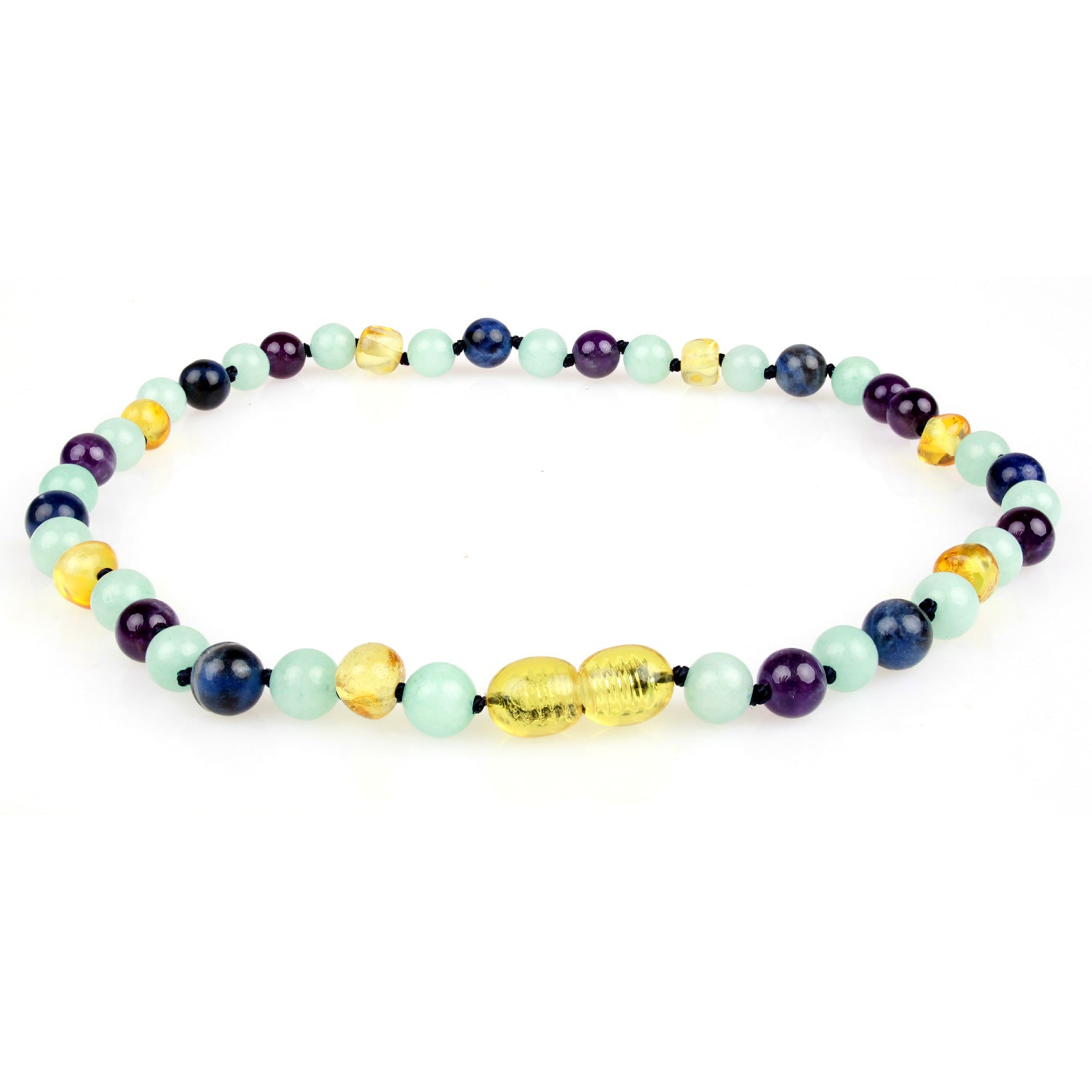Baltic Amber Teething Necklace - Powell's Owls