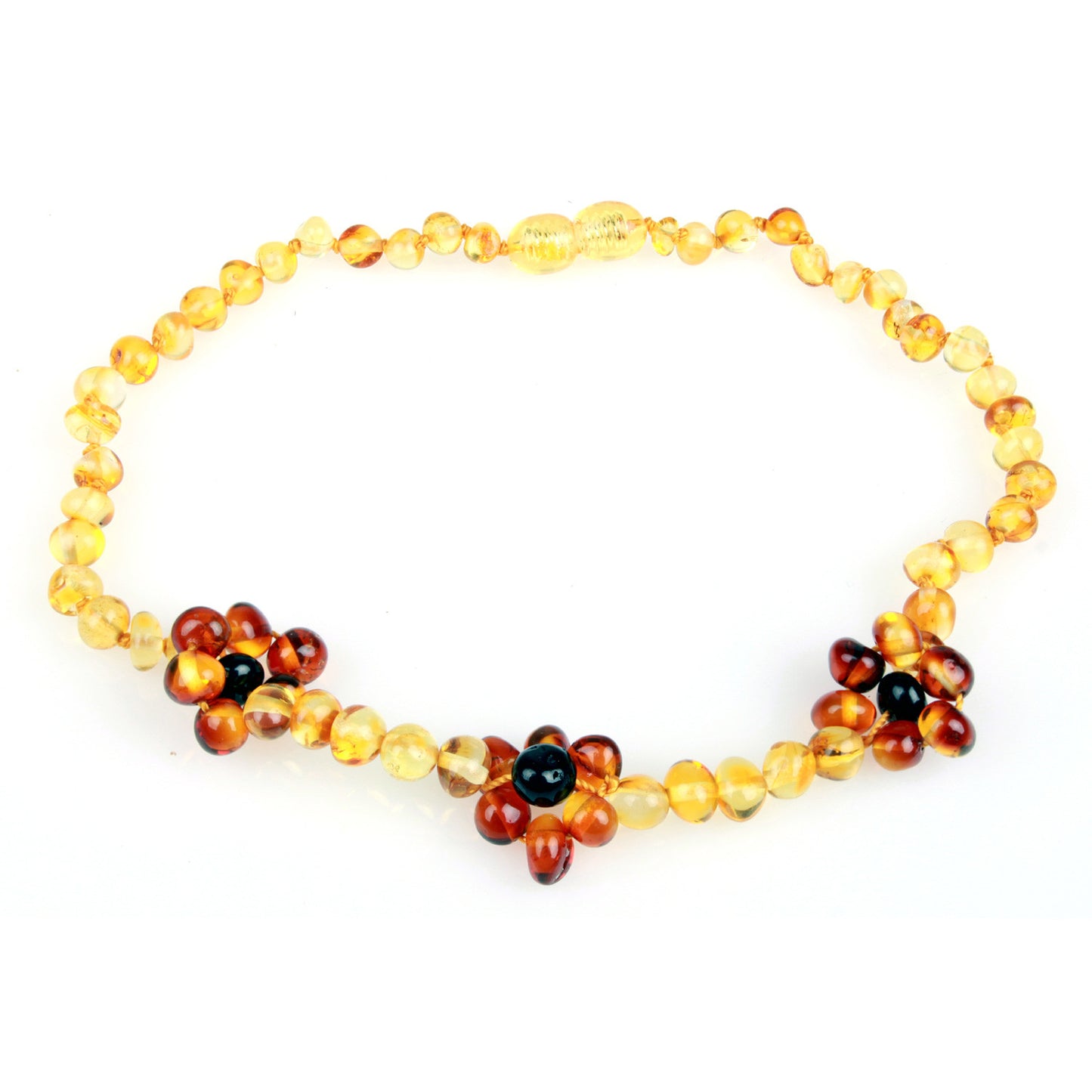 Baltic Amber Teething Necklace - Powell's Owls