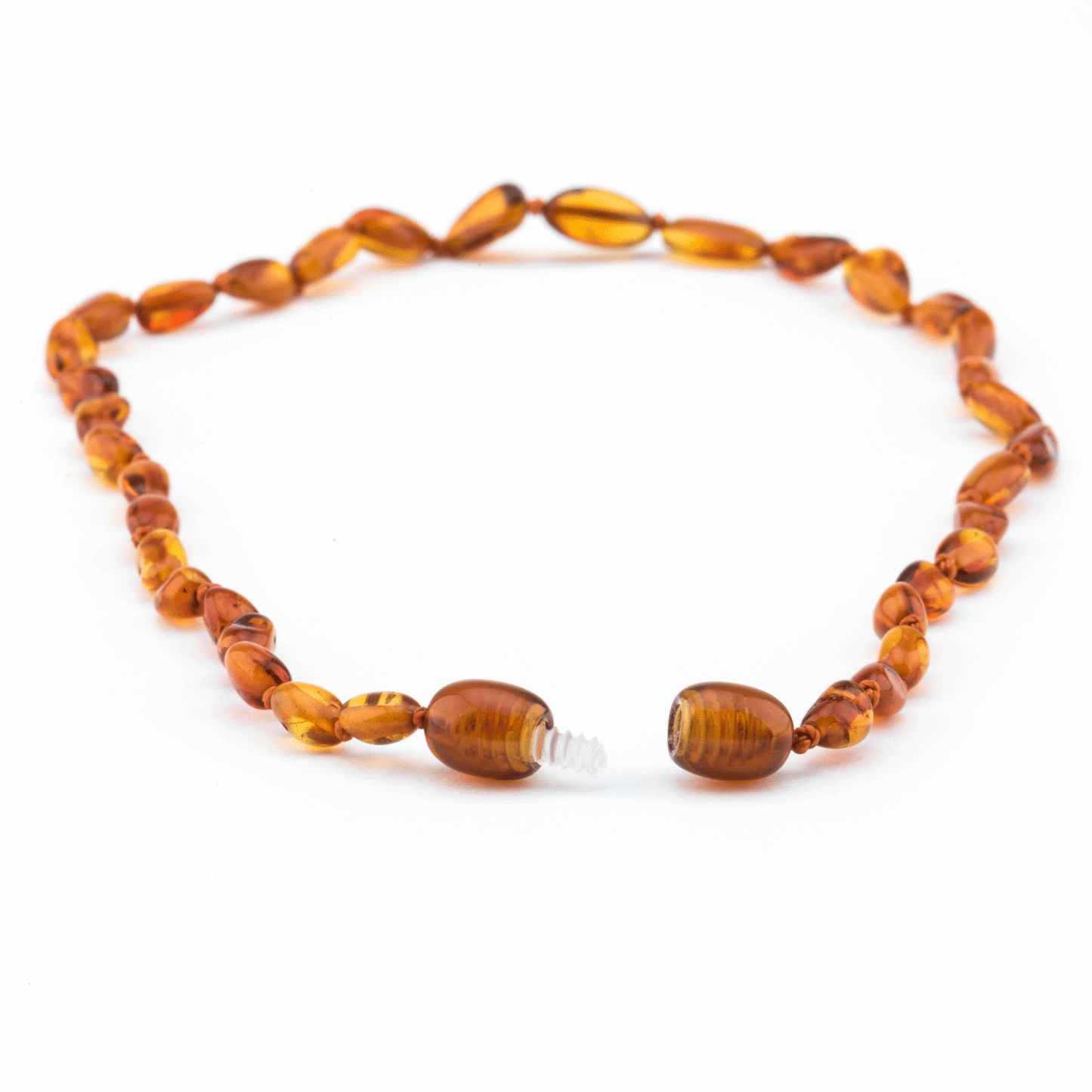 Baltic Amber Teething Necklace - Powell's Owls