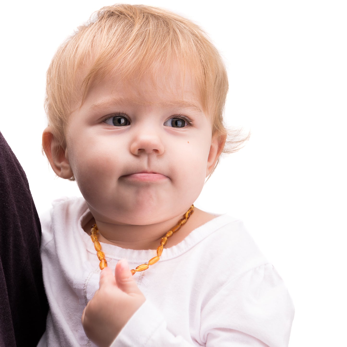 Baltic Amber Teething Necklace - Powell's Owls