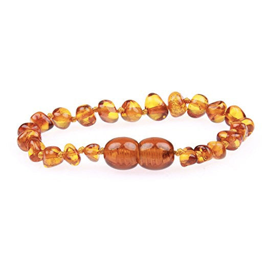 Baltic Amber Teething Necklace - Powell's Owls
