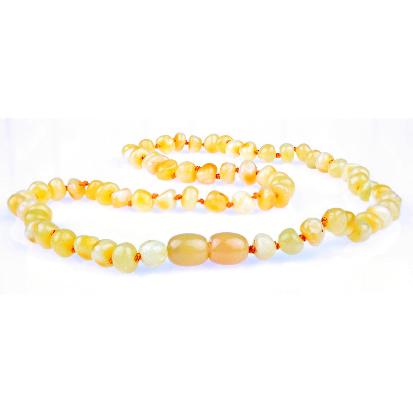 Baltic Amber Teething Necklace - Powell's Owls