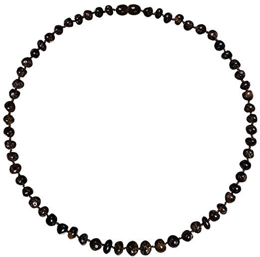 Baltic Amber Teething Necklace - Powell's Owls