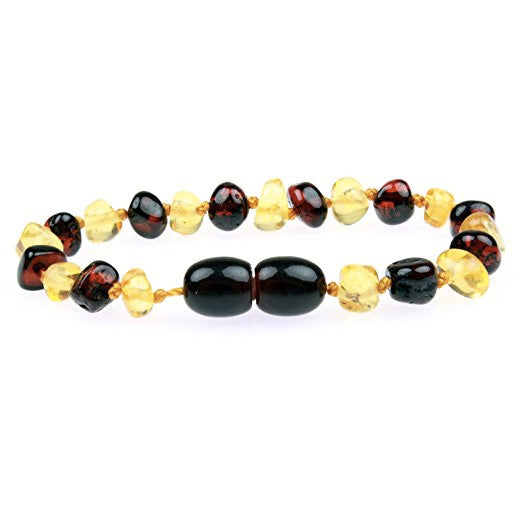 Baltic Amber Teething Necklace - Powell's Owls
