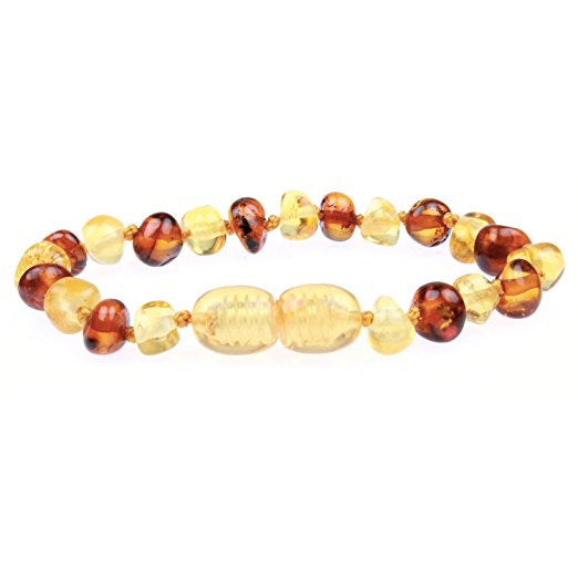 Baltic Amber Teething Necklace - Powell's Owls