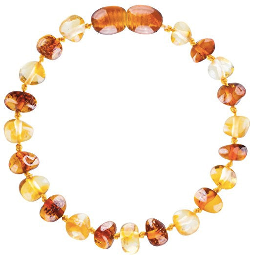 Baltic Amber Teething Necklace - Powell's Owls