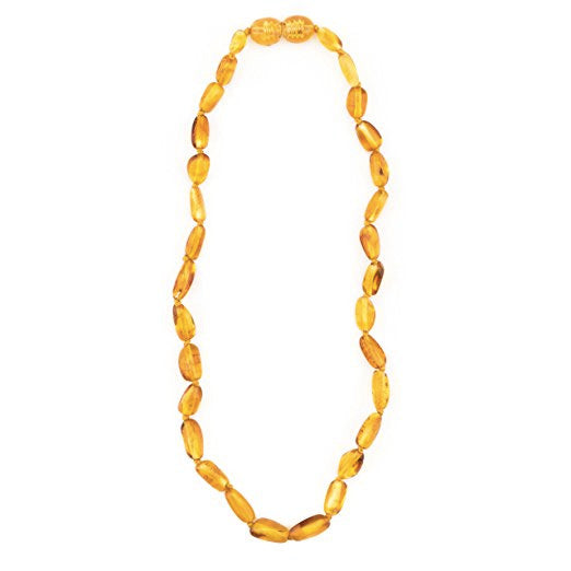 Baltic Amber Teething Necklace - Powell's Owls