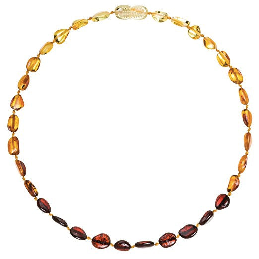 Baltic Amber Teething Necklace - Powell's Owls
