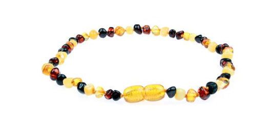 Amber necklaces are a great alternate for teething pain 