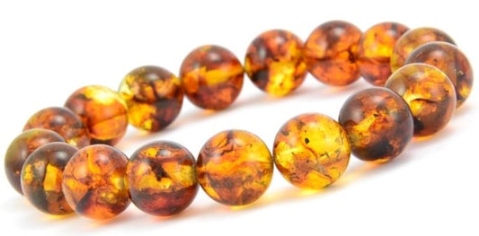 Baltic Amber Teething Bracelet for natural teething relief