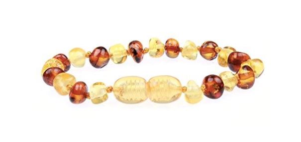 amber bracelets are a great natural alternative for teething relief 