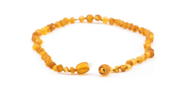 Amber teething necklace is the perfect gift for any new mom