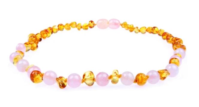 Amber teething necklaces are great for all types of teething relief