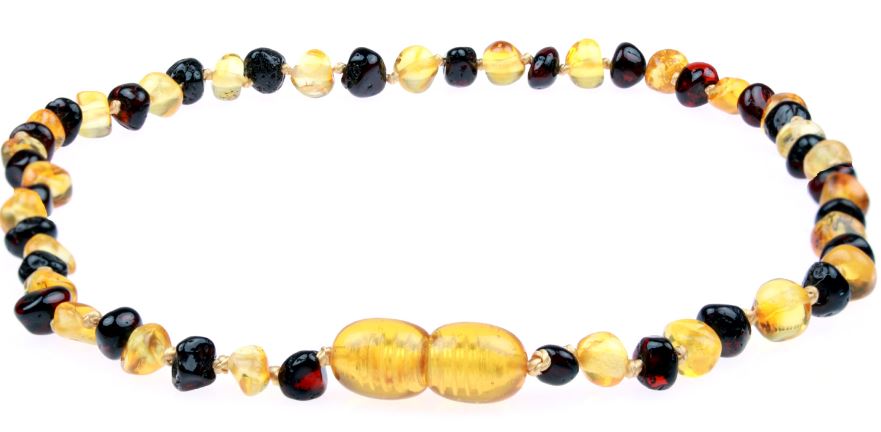 Amber Teething Necklaces are a great way to reduce teething in a baby 