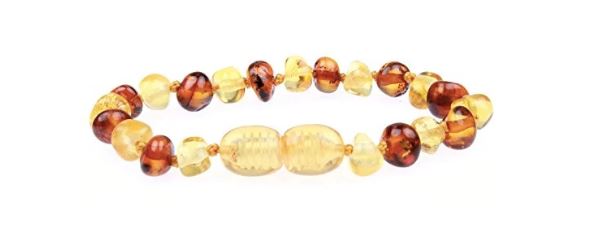 Great teething remedies include the amber teething bracelet 