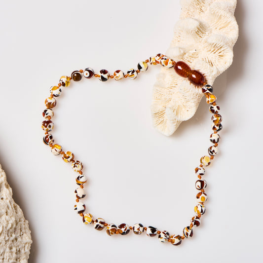 Baltic Amber Necklace - Mosaic - Children’s