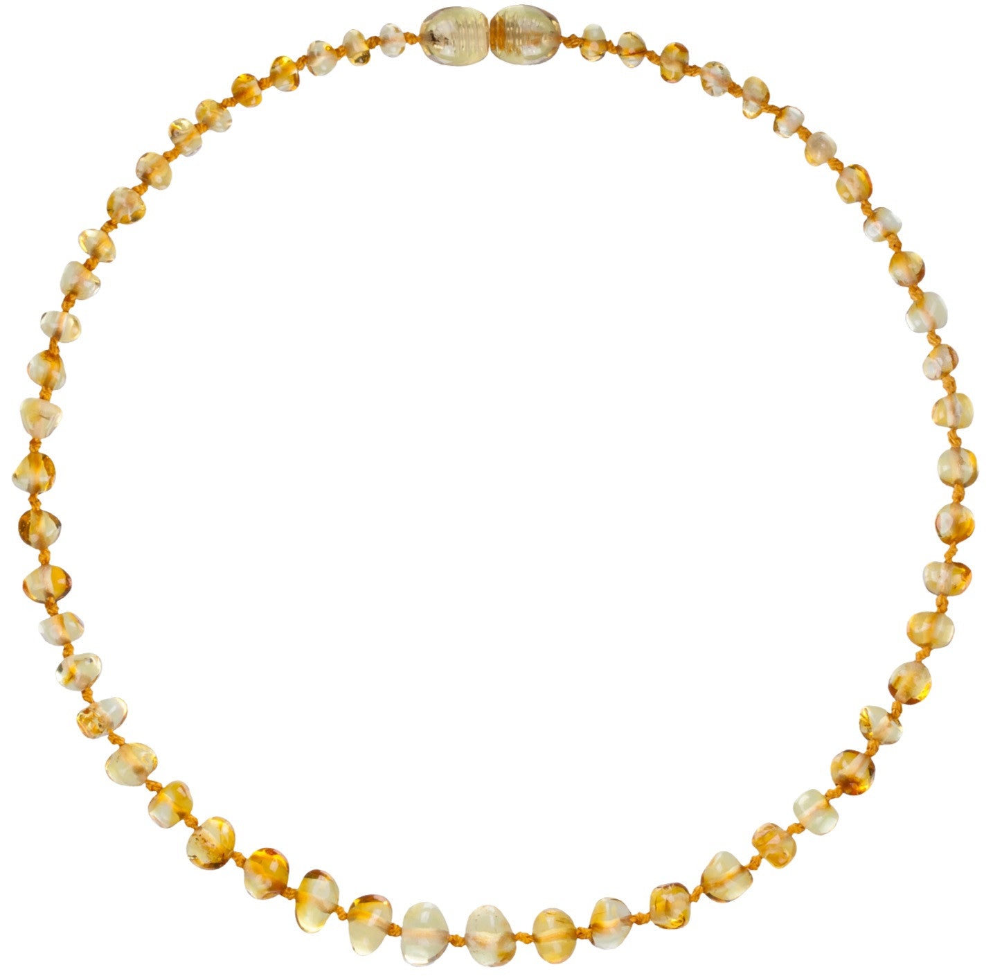 Baltic Amber Teething Necklace - Powell's Owls